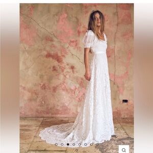 NWT LoveShackFancy Viviana Bridal Gown